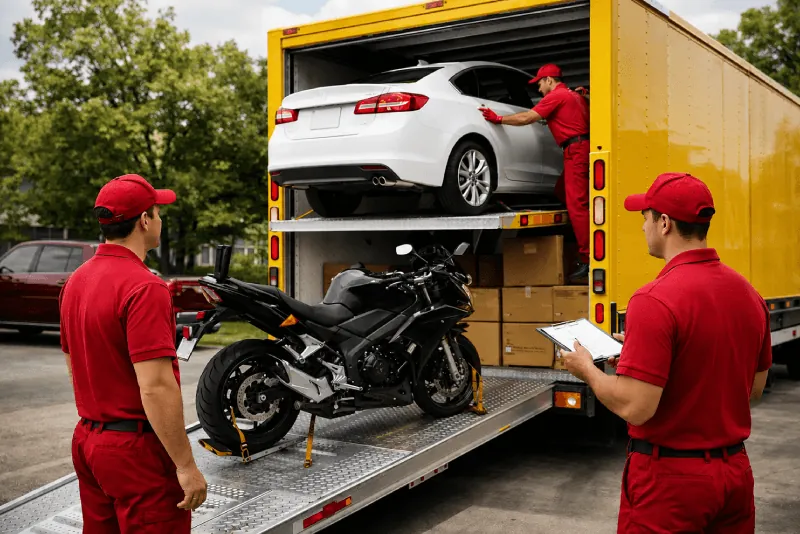 Car and bike transportation service