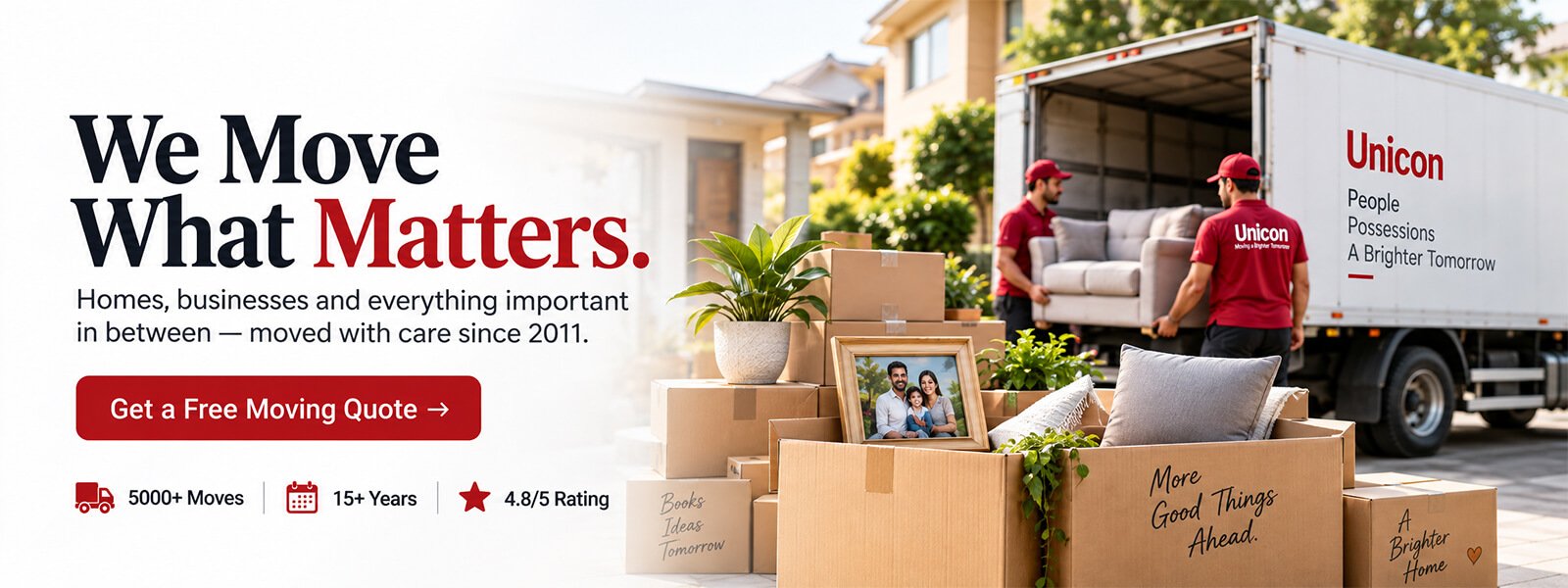 Unicon Packers and Movers - professional home and office relocation services