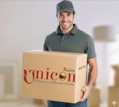 Unicon Packers and Movers relocation team